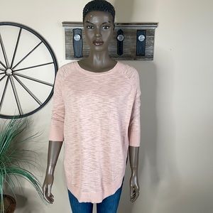 EXPRESS Salmon Pink Tunic Sweater Size S